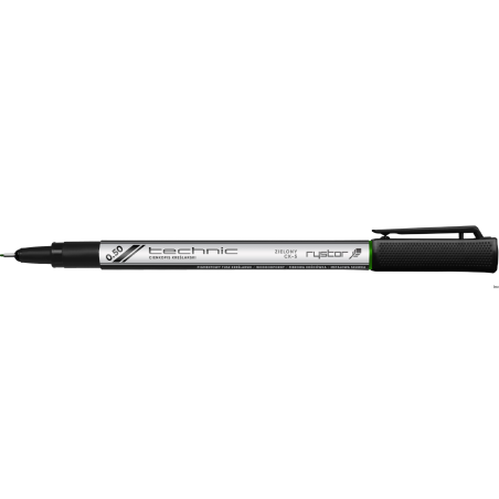Cienkopis Rystor CK-05/D 0.5 mm zielony 403-050-003 do rysunku i kreślenia