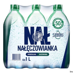 Woda gazowana Nałęczowianka...