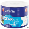 Płyta CD-R Verbatim 700MB 52x (50 sztuk) wrap INKJET PRINTABLE