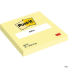 Bloczek samoprzylepny Post-It 3M, 76x76 mm, 1x100 sztuk, kolor żółty, gramatura 70 g/m²