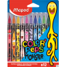 Flamastry COLORPEPS MONSTER 12 sztuk Maped