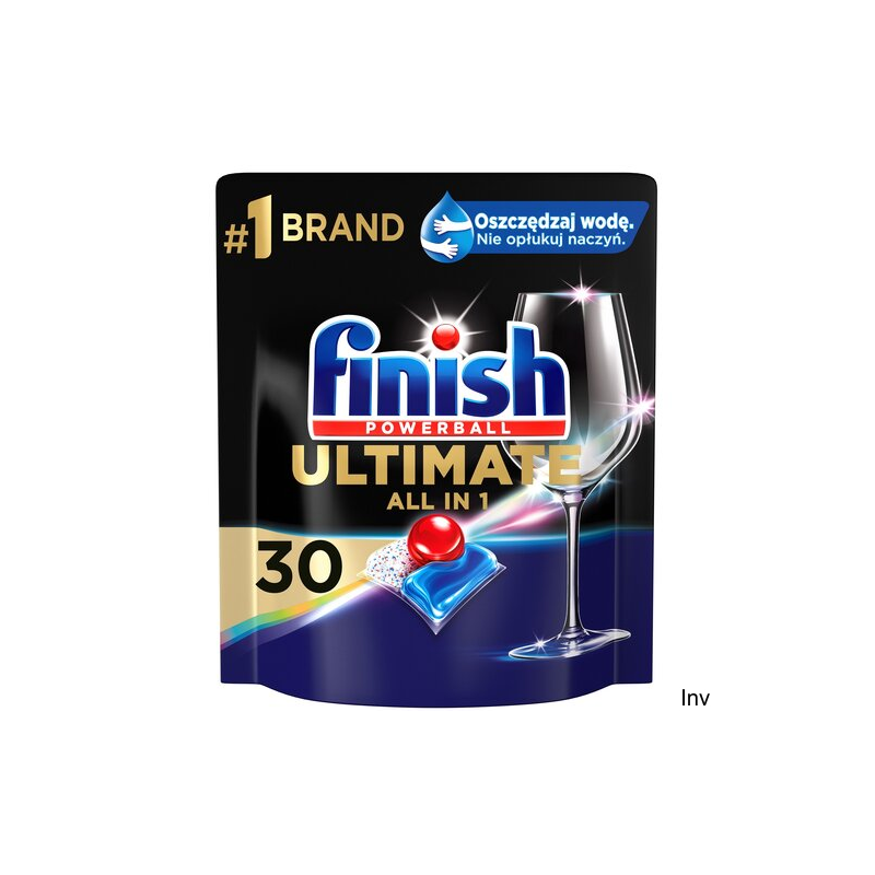 FINISH Tabletki do zmywarki ULTIMATE Cytrynowe 30 sztuk