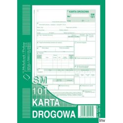 Karta drogowa A5 80 kartek...