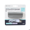 Power bank Platinet 2600mAh szary z kablem micro USB