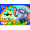 Zeszyt A4 nabłyszczany MINI ZOOBAMBINO 10 kartek 80 g/m2 St.Majewski kolorowy