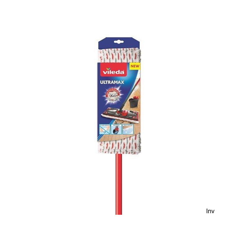 Vileda Mop płaski ULTRAMAX z kijem microfibra 11489