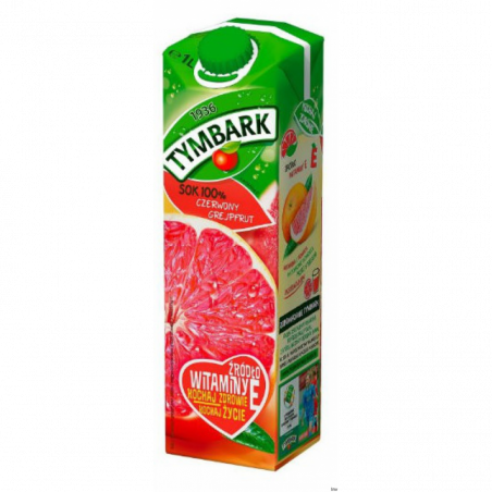 Nektar Tymbark 100% z czerwonego grejpfruta 1L