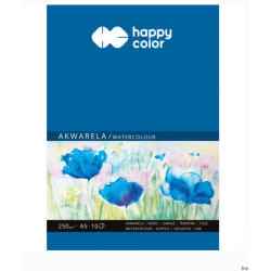 Blok akwarelowy A5 10 arkuszy 250g Happy Color