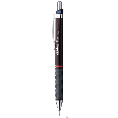 Ołówek automatyczny 0,7mm bordowy Rotring Tikky III z gumką