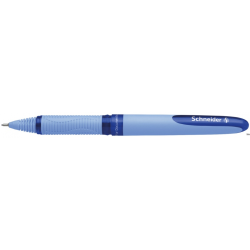 Pióro kulkowe Schneider One Hybrid N 05 niebieskie, grubość linii 0,5 mm, wodoodporny tusz