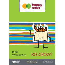 Blok techniczny kolor 170g...