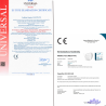 Maseczka ochronna KN95 FFP2 biała GB2626-2006 (opakowanie 25 sztuk)