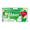 Papier toaletowy Velvet 3-warstwowy zapach rumianku, opakowanie 8 rolek, kolor biały