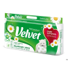Papier toaletowy Velvet 3-warstwowy zapach rumianku, opakowanie 8 rolek, kolor biały