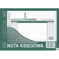 416-3 Nota Księgowa A5...