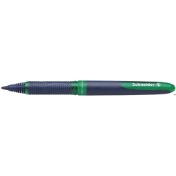 Pióro kulkowe Schneider One Business 06 zielone z gumowaną obudową i wodoodpornym tuszem 0,6 mm