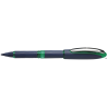 Pióro kulkowe Schneider One Business 06 zielone z gumowaną obudową i wodoodpornym tuszem 0,6 mm