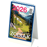 Kalendarz biurowy ZODIAK 2026 H6 Telegraph
