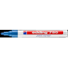 Marker lakierowy Edding 750 niebieski 2-4 mm końcówka okrągła do oznaczania powierzchni