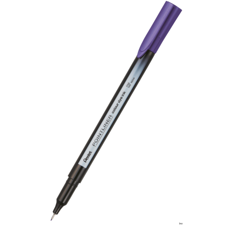 Cienkopis Pointliner Colour S40-V fioletowy PENTEL z tuszem na bazie wody
