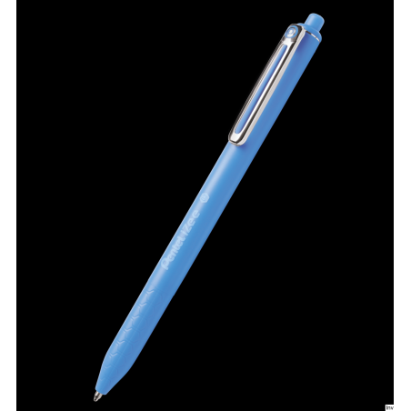 Długopis olejowy 0,7 mm iZee błękitny Pentel BX467-S
