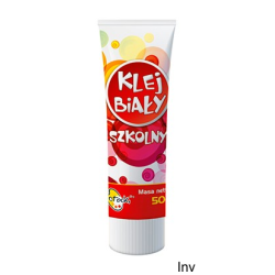 Klej biały szkolny 50 g tuba Sweet Colours Otocki