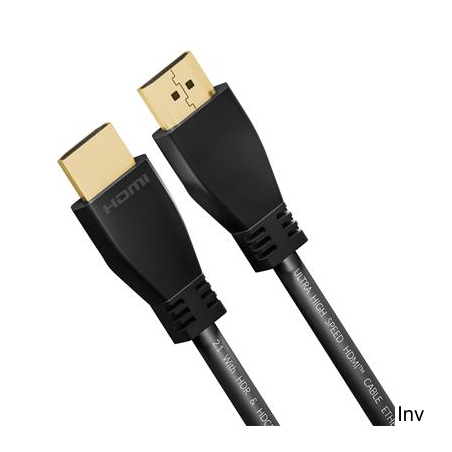 Kabel HDMI Omega 3m 2.1 8K czarny z kanałem Ethernet i eARC