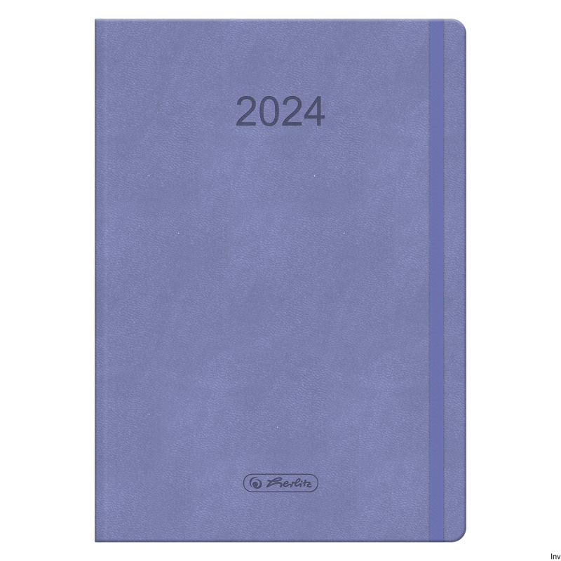 Kalendarz tygodniowy A5 Flex Fioletowy 2024 Herlitz