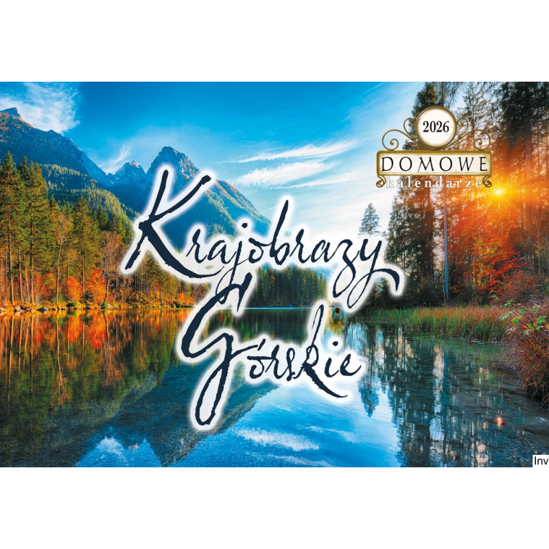 Terminarz domowy 2022 krajobrazy górskie TW-10-4 Michalczyk i Prokop