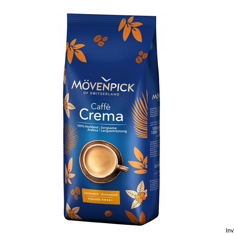 Kawa ziarnista Movenpick 1kg Cafe Crema