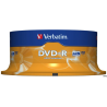 Płyta DVD-R Verbatim Matt Silver 4,7GB 16x 25 sztuk