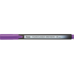 Cienkopis PENTEL Pointliner Colour liliowy z tuszem na bazie wody