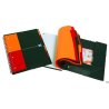 Kołonotatnik A4 80 kartek kratka z teczką Oxford Organiserbook International 100102777
