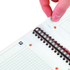 Kołonotatnik A4 80 kartek kratka z teczką Oxford Organiserbook International 100102777