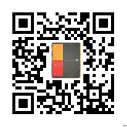 Kołonotatnik A4 80 kartek kratka z teczką Oxford Organiserbook International 100102777
