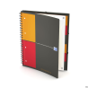 Kołonotatnik A4 80 kartek kratka z teczką Oxford Organiserbook International 100102777