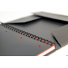 Kołonotatnik A4 80 kartek kratka z teczką Oxford Organiserbook International 100102777
