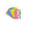 Blok papieru kolorowego Happy Color Deco Summer A4, 170g, 20 arkuszy, 5 kolorów