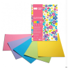 Blok papieru kolorowego Happy Color Deco Summer A4, 170g, 20 arkuszy, 5 kolorów