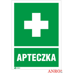 Tabliczka APTECZKA...