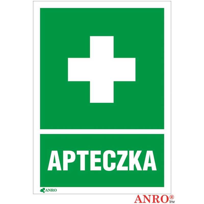 Tabliczka APTECZKA PIERWSZEJ POMOCY 1419ZN Reis