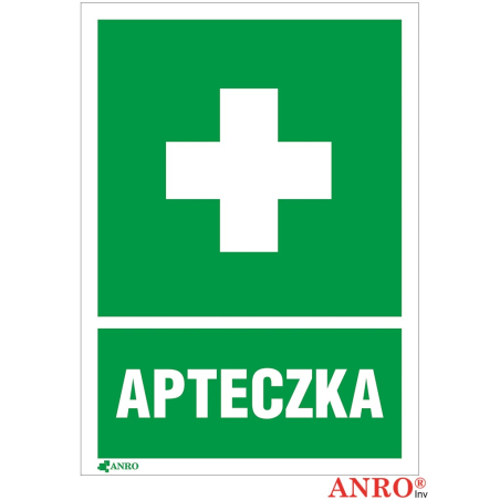 Tabliczka APTECZKA PIERWSZEJ POMOCY 1419ZN Reis