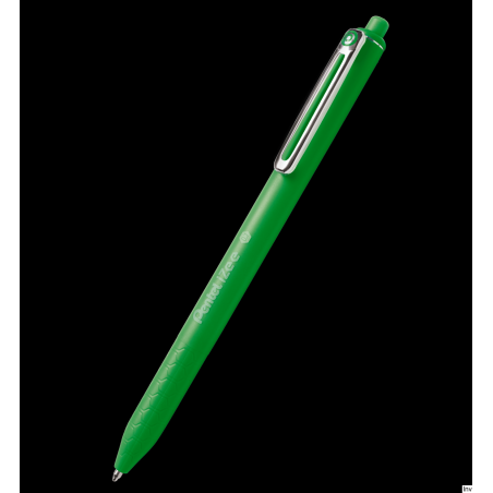 Długopis olejowy 0,7mm zielony iZee Pentel