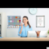 Karteczki T-Card Nobo, rozmiar 2, różowe, 100 sztuk