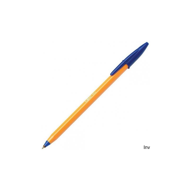 Długopis BIC Orange Original Fine niebieski 0.7 mm, atrament wodoodporny, długość pisania 3500 m
