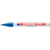 Marker lakierowy Edding 751 niebieski 1-2 mm okrągła końcówka