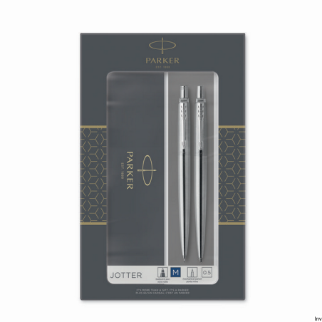 Zestaw Parker Jotter Stainless Steel CT (długopis + ołówek automatyczny) 2093256
