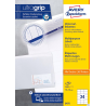 Etykiety uniwersalne Avery Zweckform 70 x 36 mm, 100 arkuszy, białe, do druku atramentowego i laserowego