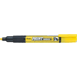 Marker olejowy żółty 4,6 mm PENTEL MMP20-G do metalu, szkła, plastiku, gumy i papieru