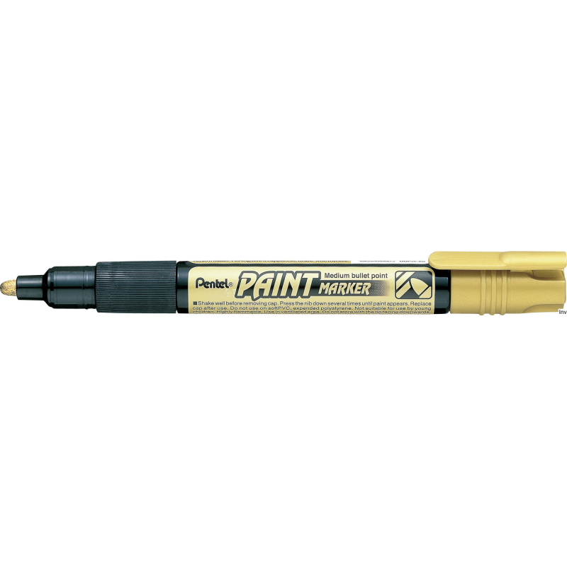 Marker olejowy złoty 4,6 mm Pentel MMP20-X do metalu, szkła, plastiku i papieru